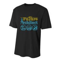 Future Architect Architecture Lover Youth Performance Sprint T-Shirt