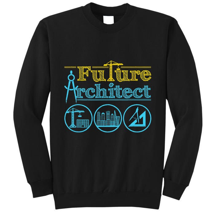 Future Architect Architecture Lover Tall Sweatshirt