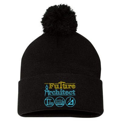 Future Architect Architecture Lover Pom Pom 12in Knit Beanie