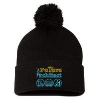 Future Architect Architecture Lover Pom Pom 12in Knit Beanie