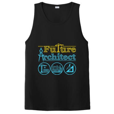 Future Architect Architecture Lover PosiCharge Competitor Tank