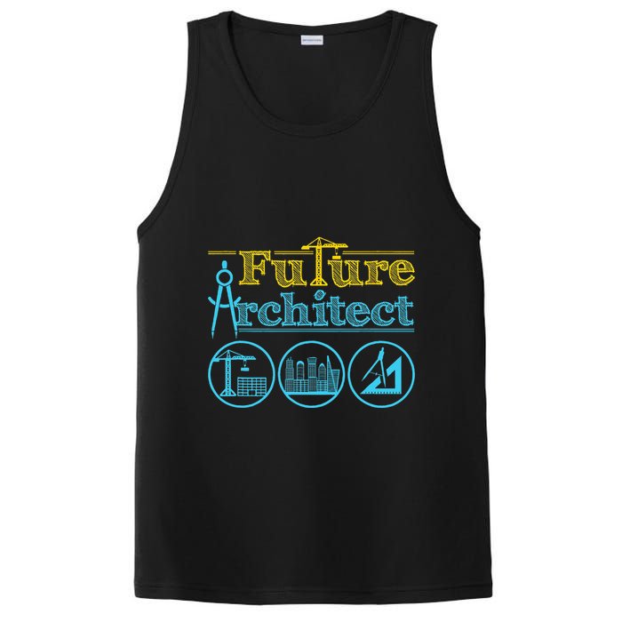 Future Architect Architecture Lover PosiCharge Competitor Tank