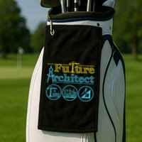 Future Architect Architecture Lover Golf Towel