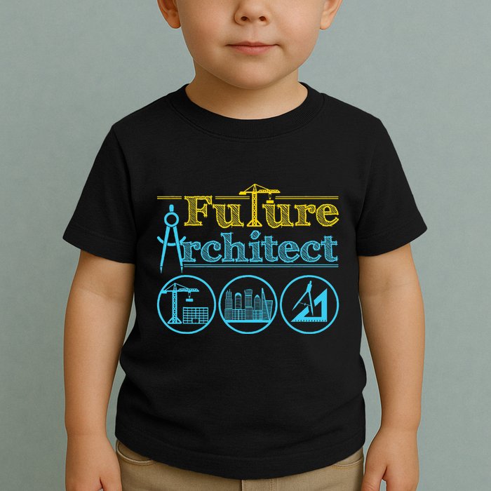 Future Architect Architecture Lover Toddler T-Shirt