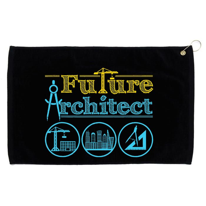 Future Architect Architecture Lover Grommeted Golf Towel