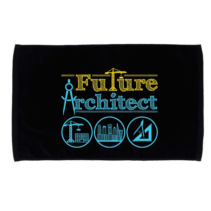 Future Architect Architecture Lover Microfiber Hand Towel