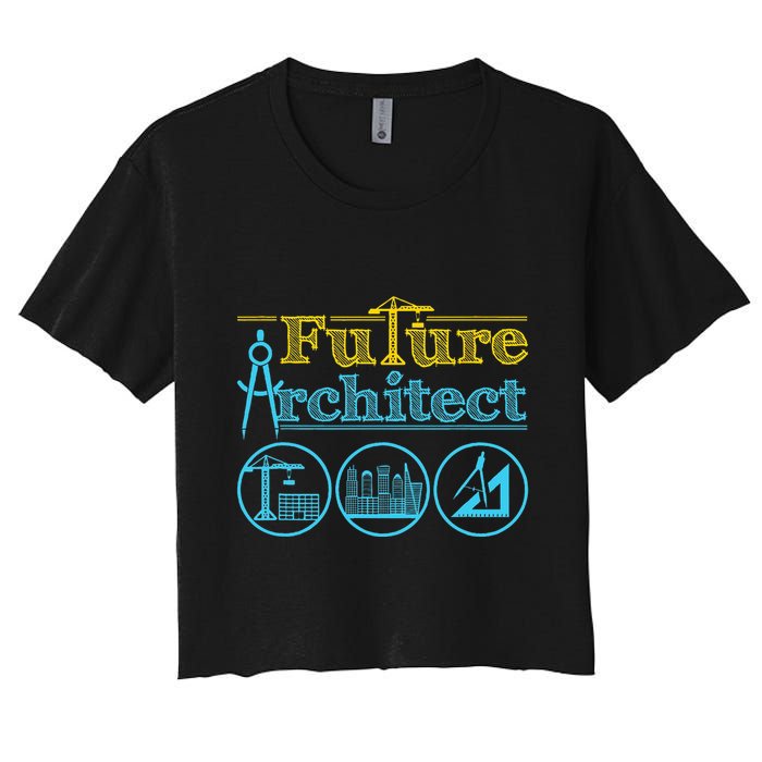 Future Architect Architecture Lover Crop Top