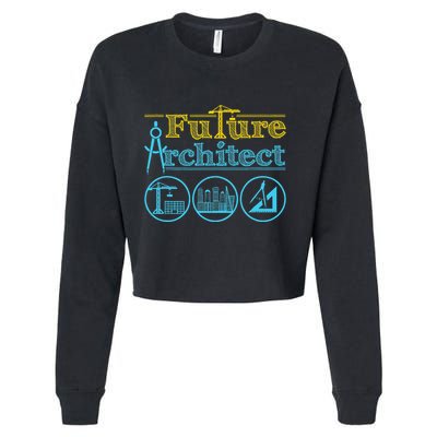 Future Architect Architecture Lover Cropped Pullover Crew
