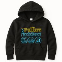 Future Architect Architecture Lover Kids Hoodie