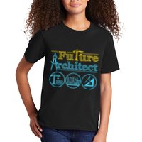 Future Architect Architecture Lover Kids T-Shirt