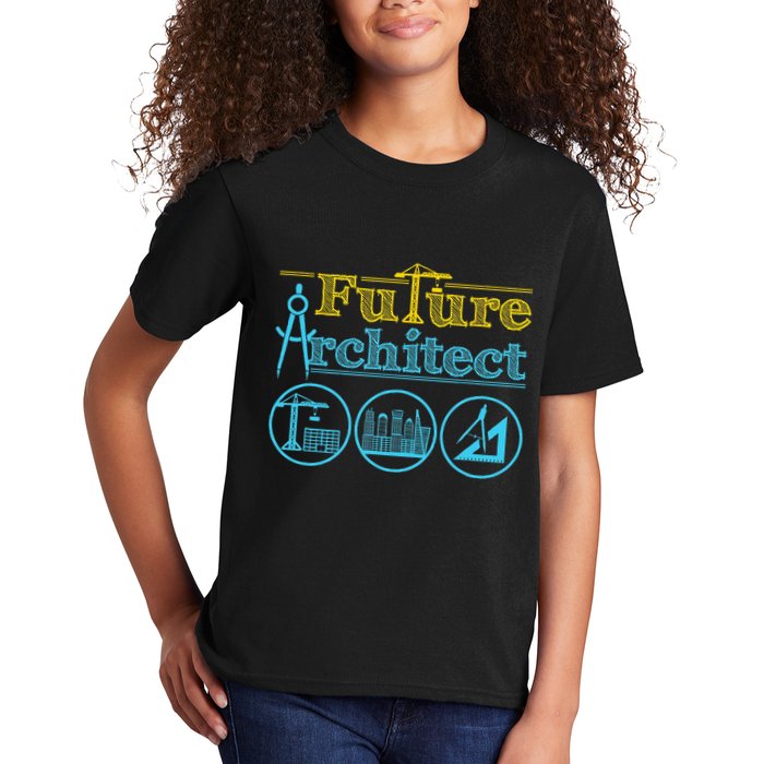 Future Architect Architecture Lover Kids T-Shirt