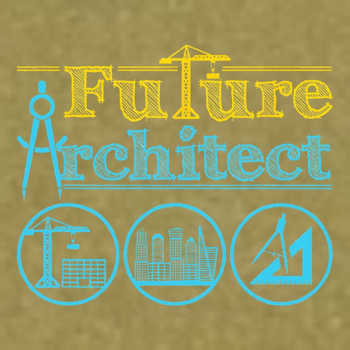 Future Architect Architecture Lover Garment-Dyed Women's Muscle Tee