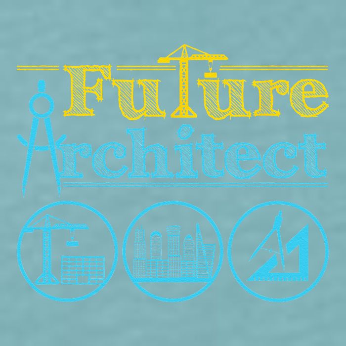 Future Architect Architecture Lover Sueded Cloud Jersey T-Shirt