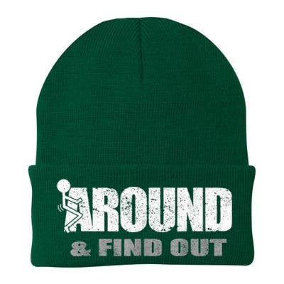 Fuck Around And Find Out Knit Cap Winter Beanie