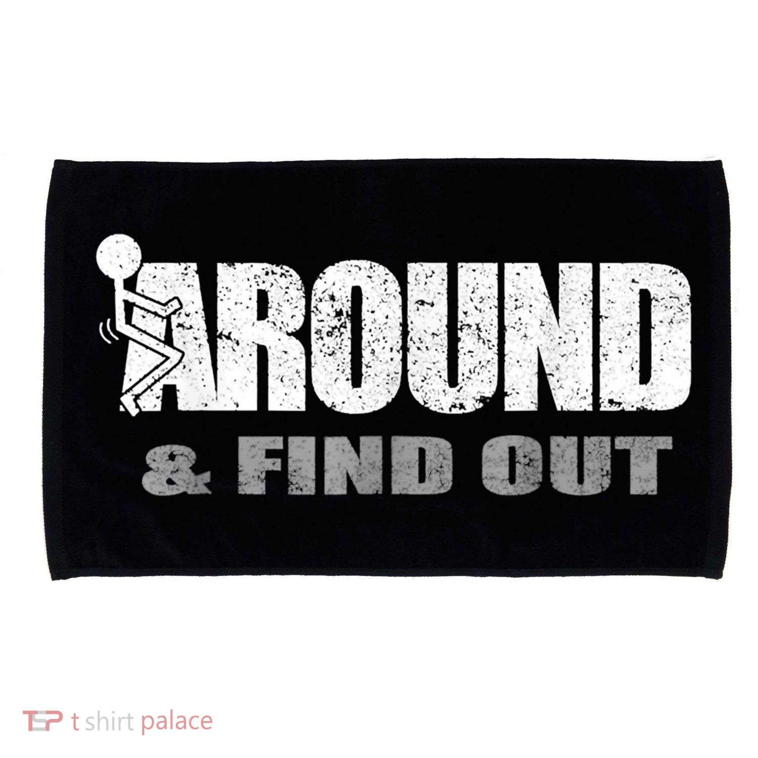 Fuck Around And Find Out Microfiber Hand Towel