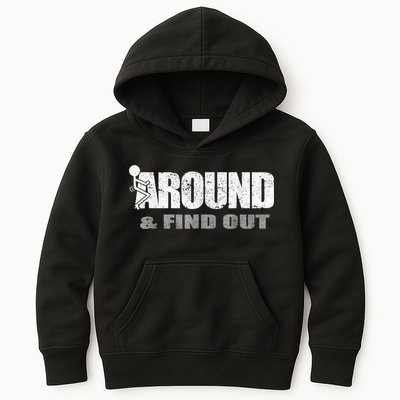 Fuck Around And Find Out Kids Hoodie