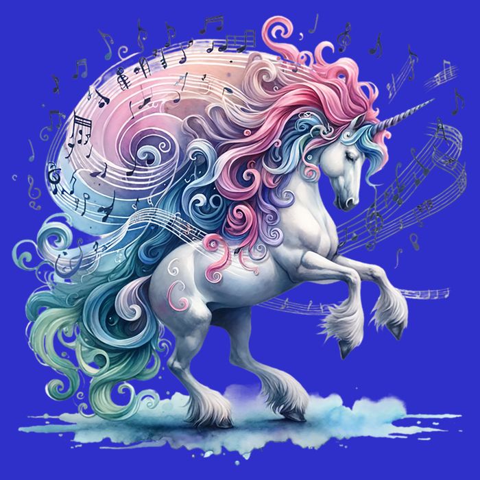 Fantasy Animals Amazing Musical Unicorn Friends Cute Gift Button
