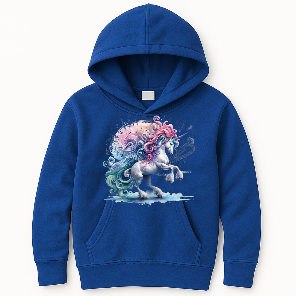 Fantasy Animals Amazing Musical Unicorn Friends Cute Gift Kids Hoodie