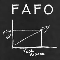 Fuck Around And Find Out Funny Graph Fafo Chart Math Joke Cool Comfort Performance Bucket Hat