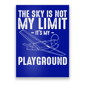 Funny Aviation Airplane Plane Jet Aeroplane Pilot Flight Sky Gift Poster