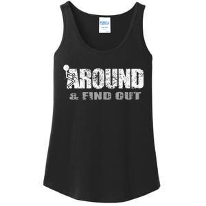 Fuck Around And Find Out Ladies Essential Tank