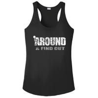 Fuck Around And Find Out Ladies PosiCharge Competitor Racerback Tank