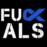 Fuck ALS Awareness Month Blue Ribbon Support Squad Fighter Toddler Fine Jersey T-Shirt
