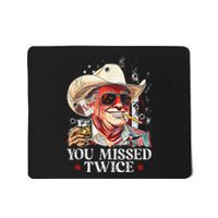 Funny Assassination Attempt Trump 2024 You Missed Twice Mousepad