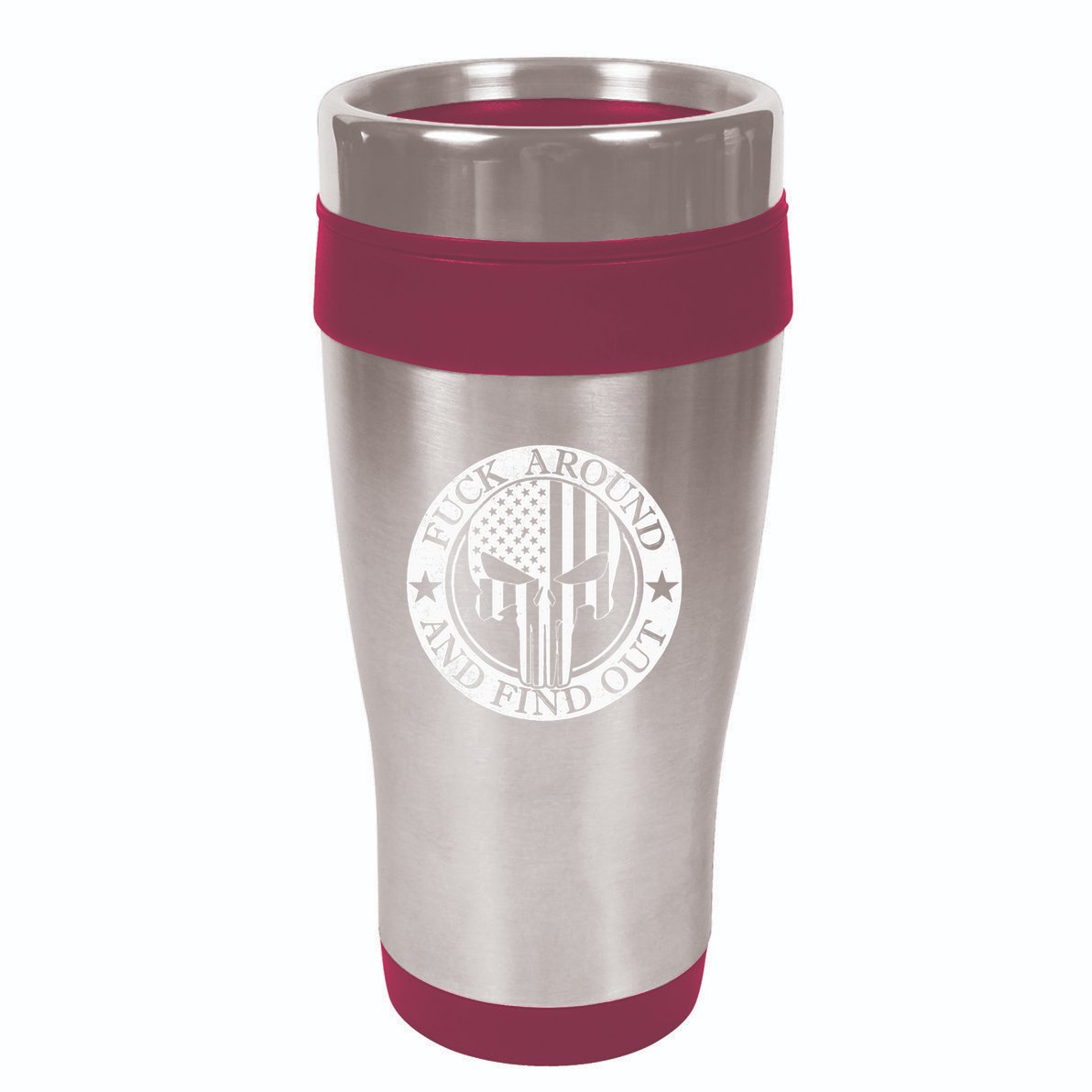Fuck Around And Find Out 16oz Travel Tumbler