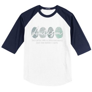 Fingerprint Autism Awareness Retro Neurodiversity Acceptance Baseball Sleeve Shirt