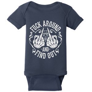 Fuck Around And Find Out Baby Bodysuit