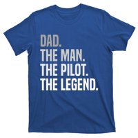 Funny Aviator Airplane Fly Aviation Aircraft Pilot Dad Funny Gift T-Shirt