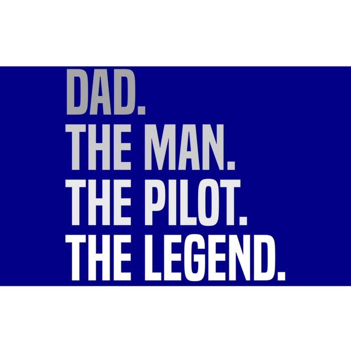 Funny Aviator Airplane Fly Aviation Aircraft Pilot Dad Funny Gift Bumper Sticker