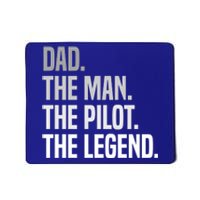 Funny Aviator Airplane Fly Aviation Aircraft Pilot Dad Funny Gift Mousepad