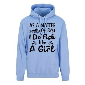 Funny As A Matter Of Fact I Do Fish Like A Fishing Funny Gift Unisex Surf Hoodie