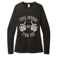 Fuck Around And Find Out The Original Womens CVC Long Sleeve Shirt