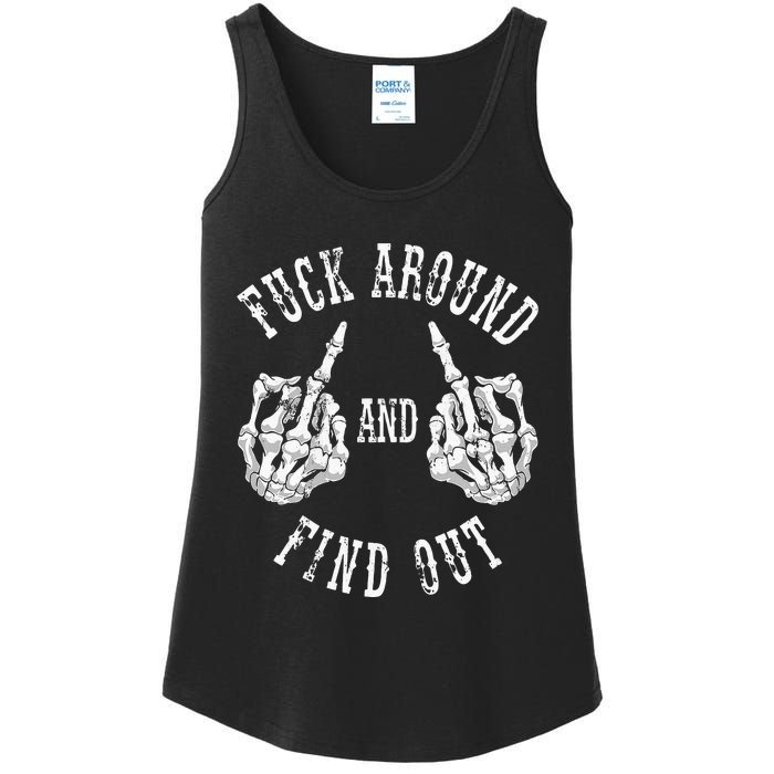 Fuck Around And Find Out The Original Ladies Essential Tank