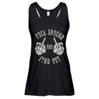 Fuck Around And Find Out The Original Ladies Essential Flowy Tank