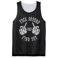 Fuck Around And Find Out The Original Mesh Reversible Basketball Jersey Tank