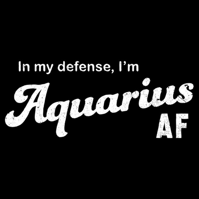 Funny Astrology Aquarius Gift Cooling Performance Crew T-Shirt