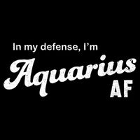 Funny Astrology Aquarius Gift Drawstring Bag