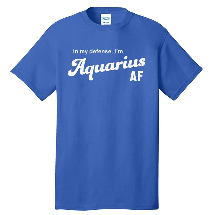 Funny Astrology Aquarius Gift Tall T-Shirt