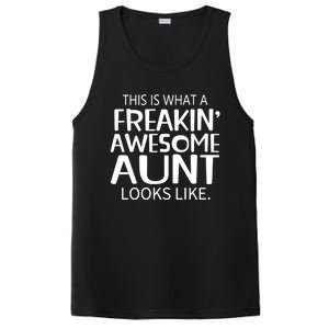 Freakin Awesome Aunt Looks Like Gift For Aunts Auntie Gift PosiCharge Competitor Tank