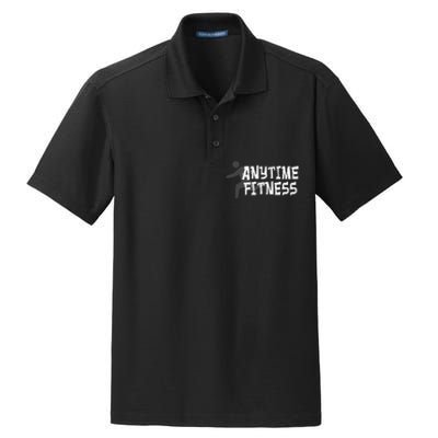 Fitness At Anytime Funny Workout Desisgn Best Awesome Dry Zone Grid Polo