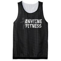 Fitness At Anytime Funny Workout Desisgn Best Awesome Mesh Reversible Basketball Jersey Tank