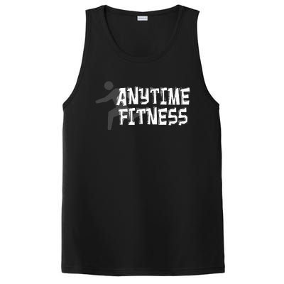 Fitness At Anytime Funny Workout Desisgn Best Awesome PosiCharge Competitor Tank