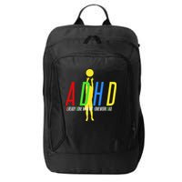 Funny ADHD Already Done With My Homework Dad City Backpack
