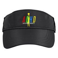 Funny ADHD Already Done With My Homework Dad Adult Drive Performance Visor