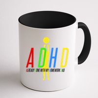 Funny ADHD Already Done With My Homework Dad Mug