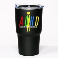 Funny ADHD Already Done With My Homework Dad Tumbler